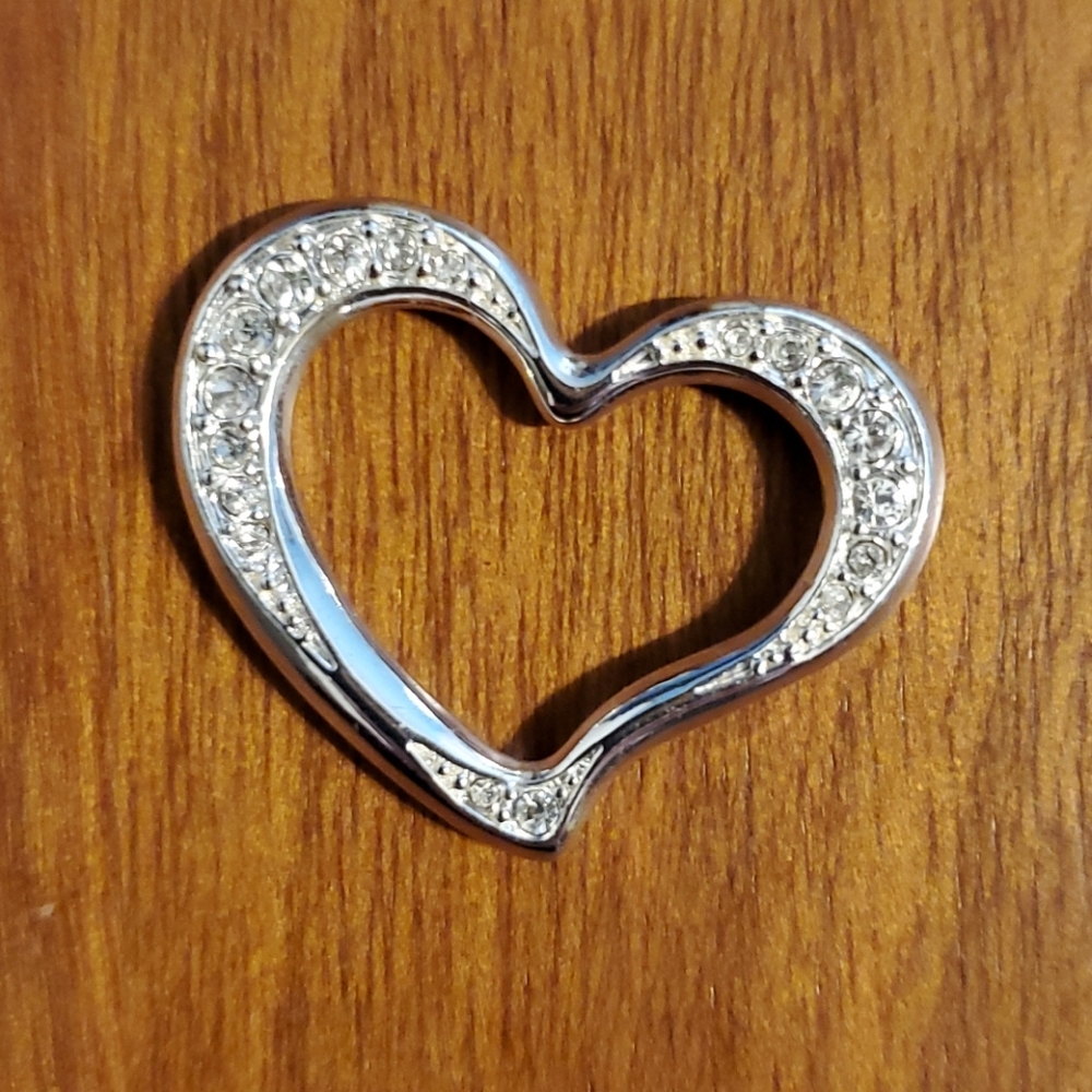 LAST CHANCE! NEW CZ Heart Pendant